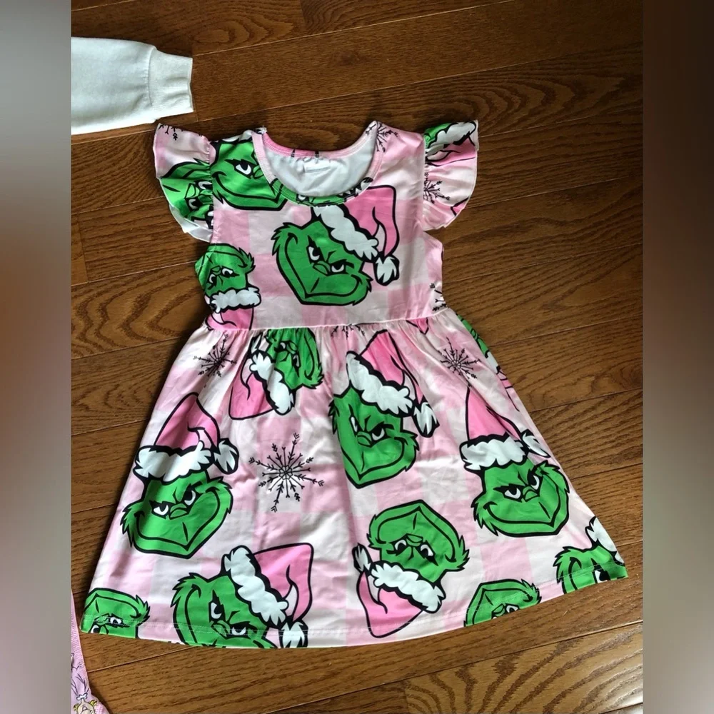 Toddler Girls Grinch Lot- size 3/4